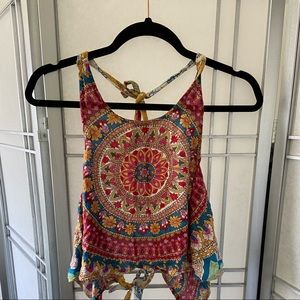 Bohemian halter top
